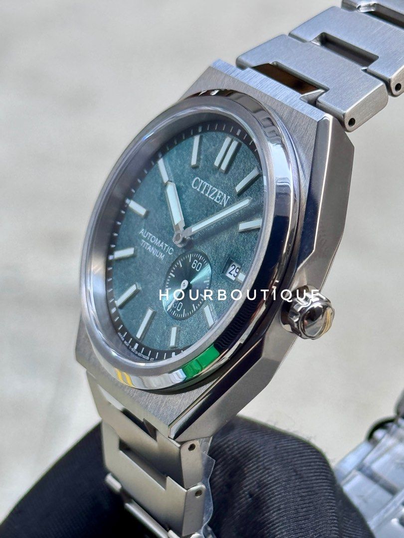 Brand New Citizen ZenShin Green Dial Super Titanium Automatic