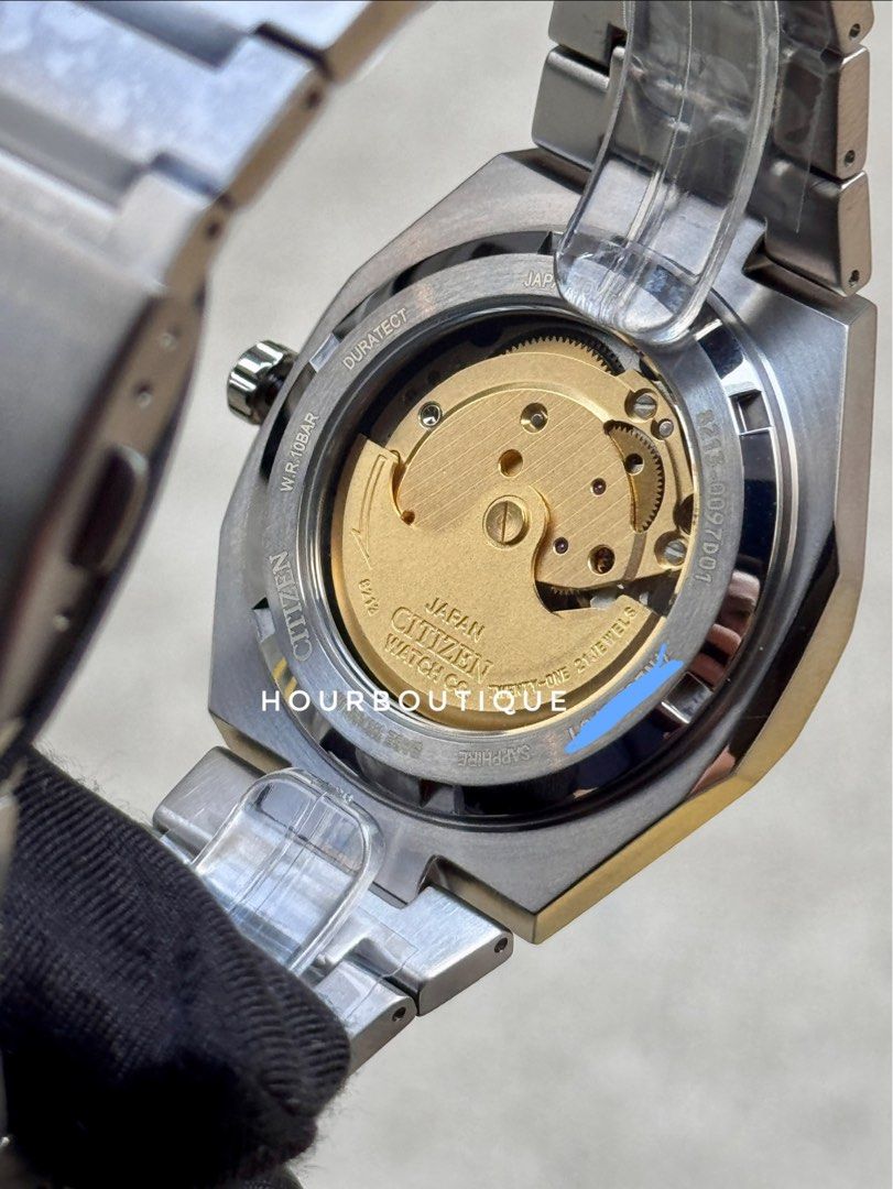 Brand New Citizen ZenShin Green Dial Super Titanium Automatic