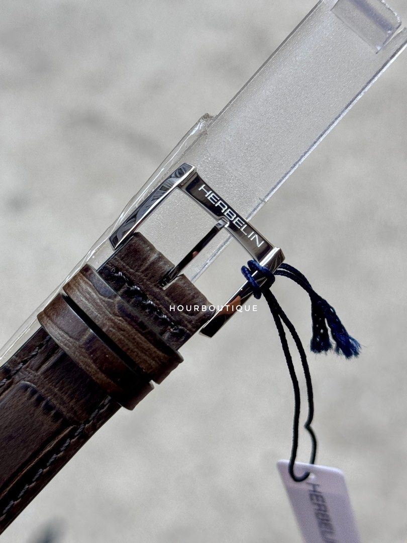 Brand New Herbelin Inspiration MoonPhase Automatic Dress Watch, Made In France