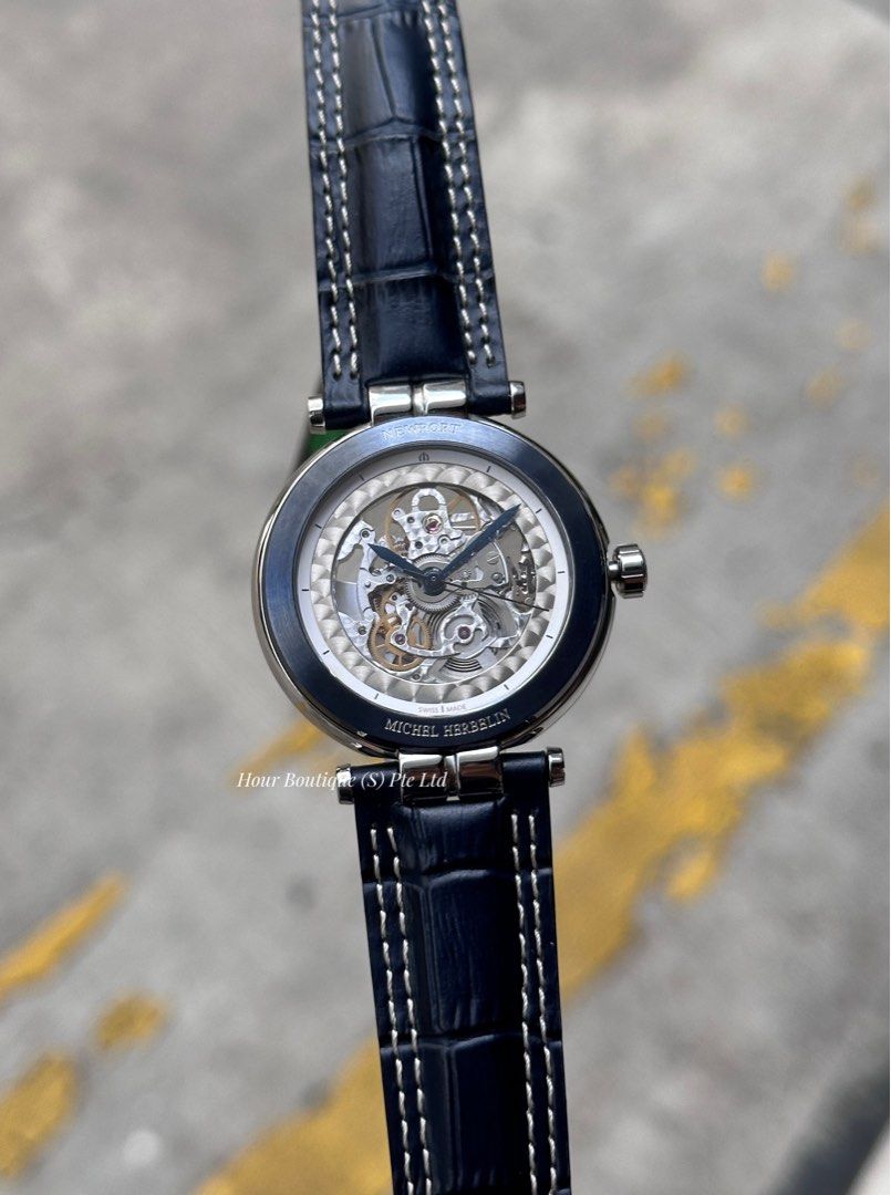 Brand New Herbelin Swiss Made Automatic Skeleton Watch