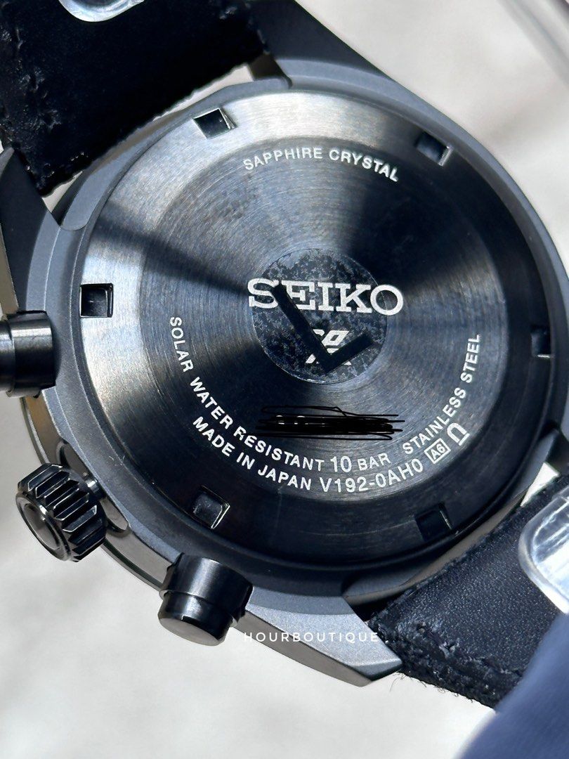 Brand New Japan Version Seiko Prospex Night Vision SpeedTimer Solar Powered Chronograph Men’s Watch SBDL105