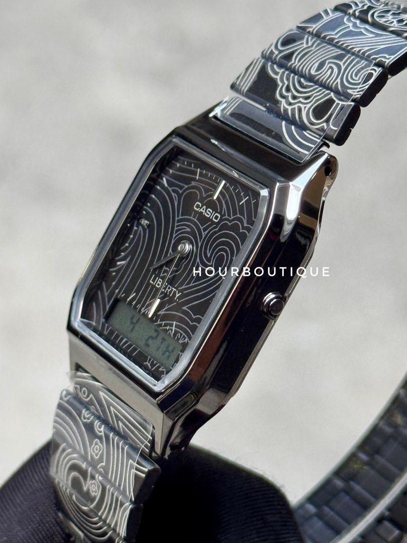 Brand New Latest Casio X Liberty Ana Digital Watch AQ-230EBLR-1A