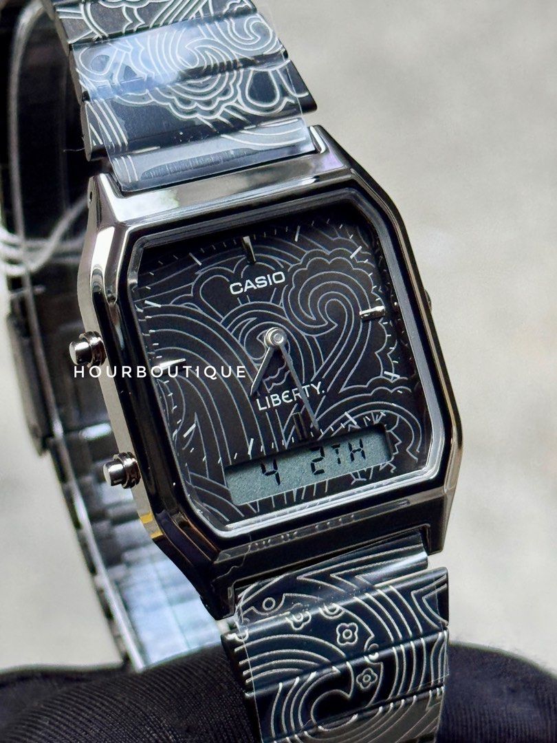 Brand New Latest Casio X Liberty Ana Digital Watch AQ-230EBLR-1A