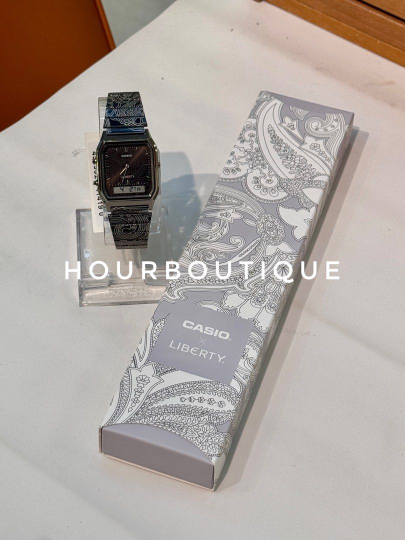 Brand New Latest Casio X Liberty Ana Digital Watch AQ-230EBLR-1A
