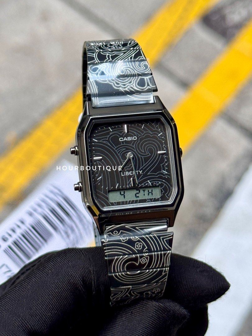 Brand New Latest Casio X Liberty Ana Digital Watch AQ-230EBLR-1A