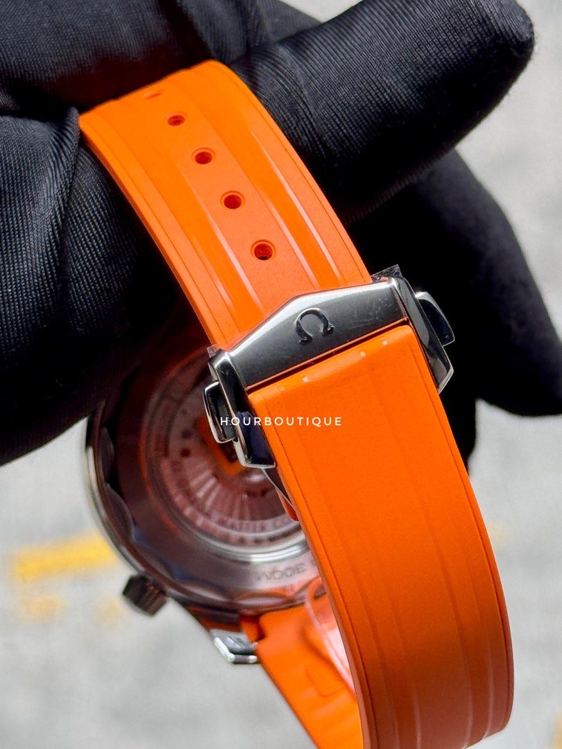 Brand New Latest Omega SeaMaster 300 Orange Index Automatic Divers Watch
