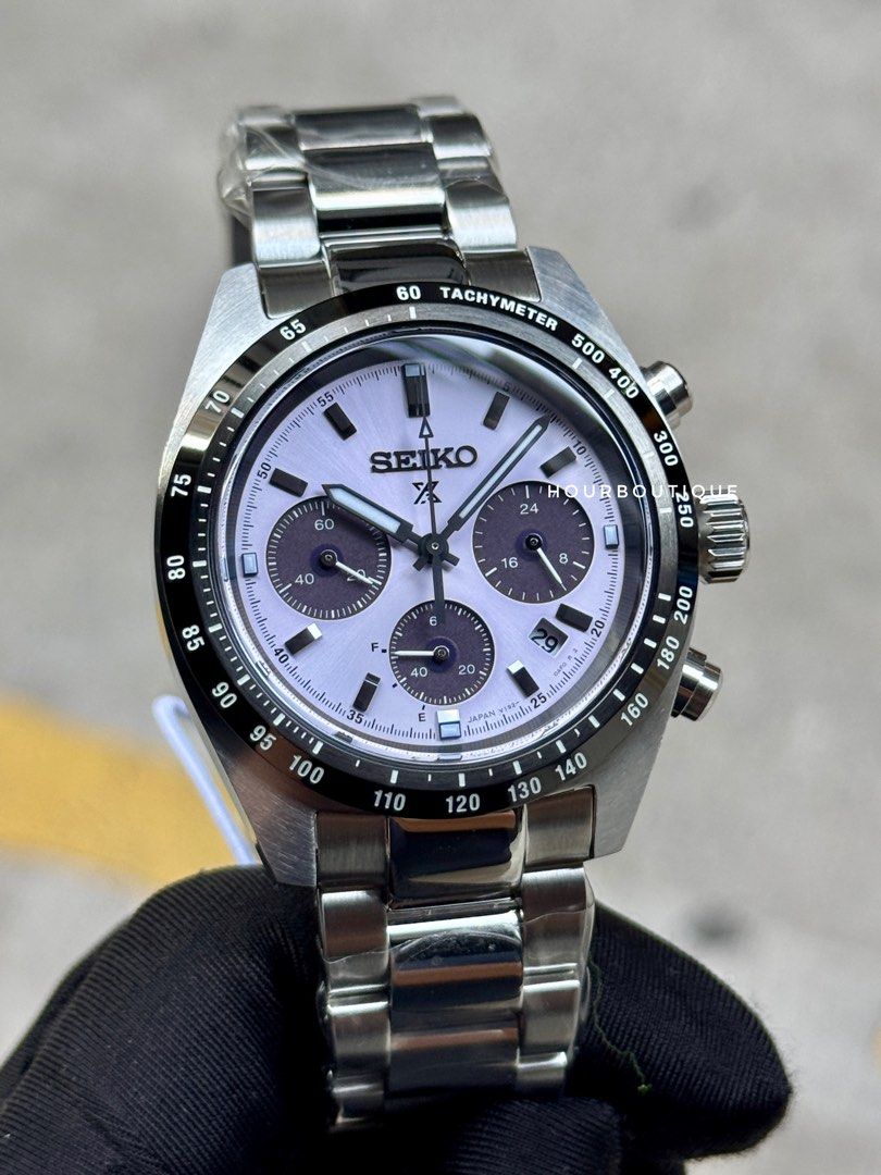 Brand New Made In Japan Seiko Prospex SpeedTimer World Athletics Solar Chronograph Watch SBDL119 SSC955P1