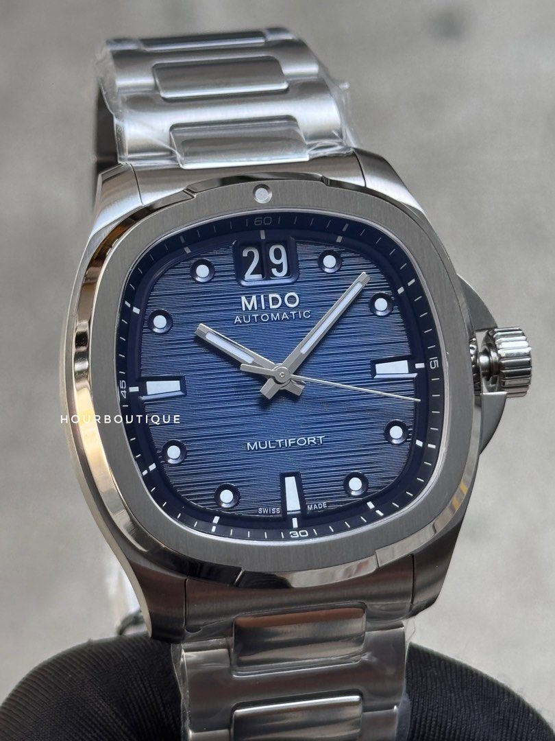 Brand New Mido Multifort Automatic Blue Dial Watch M049.526.11.041.00