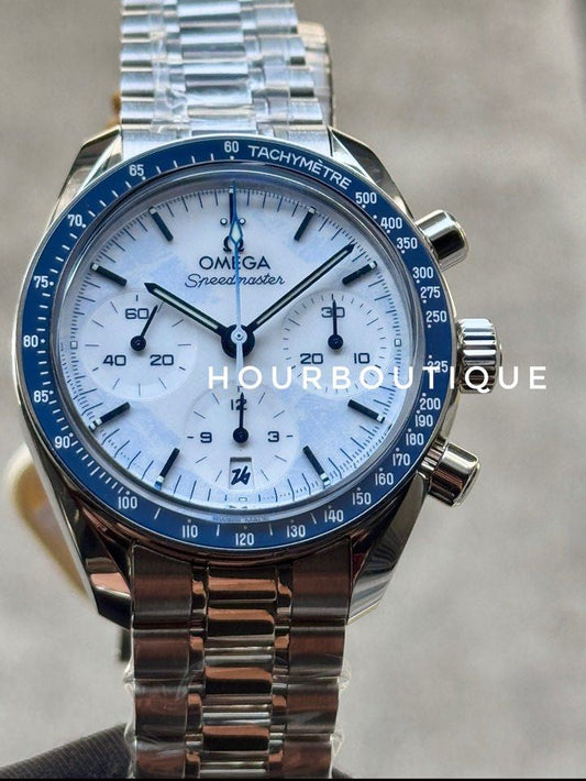 Brand New Omega SpeedMaster 38, Cortina 2026 Olympics Automatic Watch