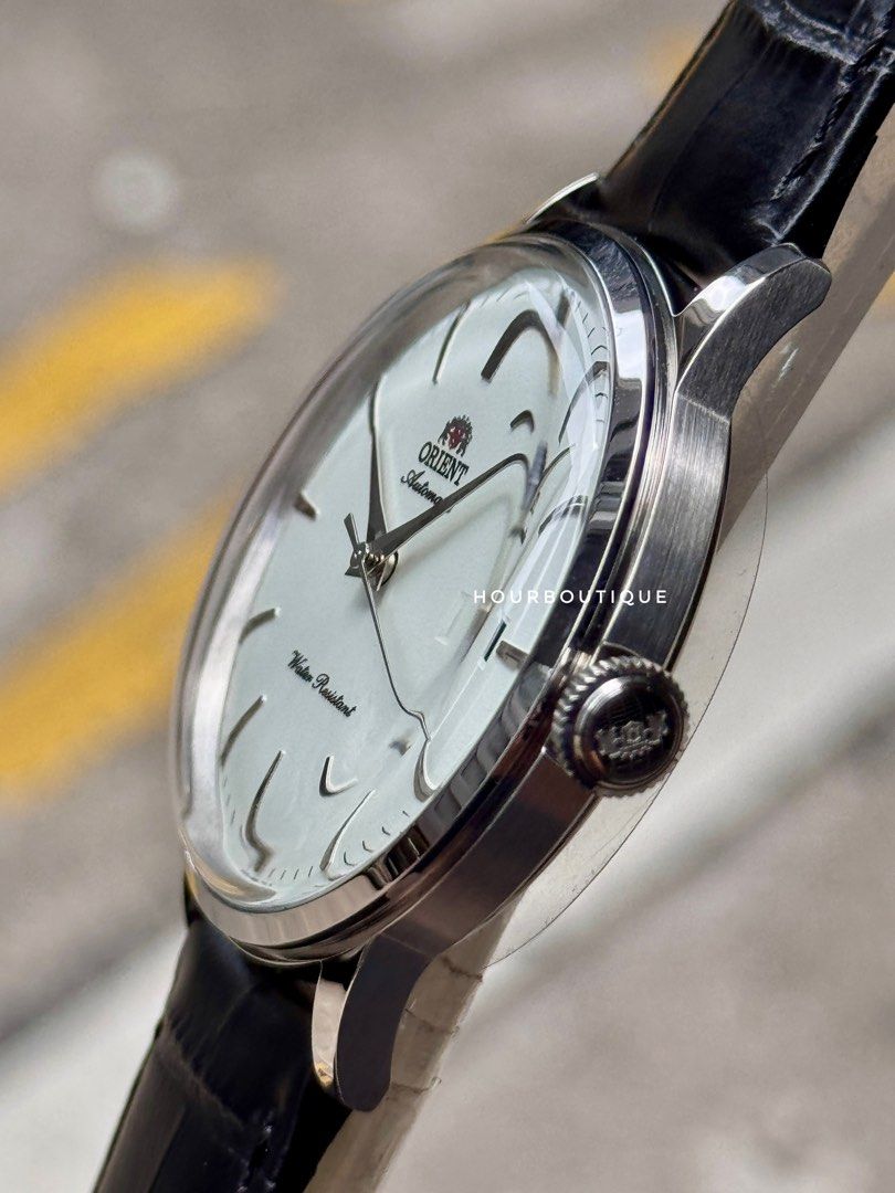 Brand New Orient 40mm Bambino White Dial Automatic Watch RA-AC0031S