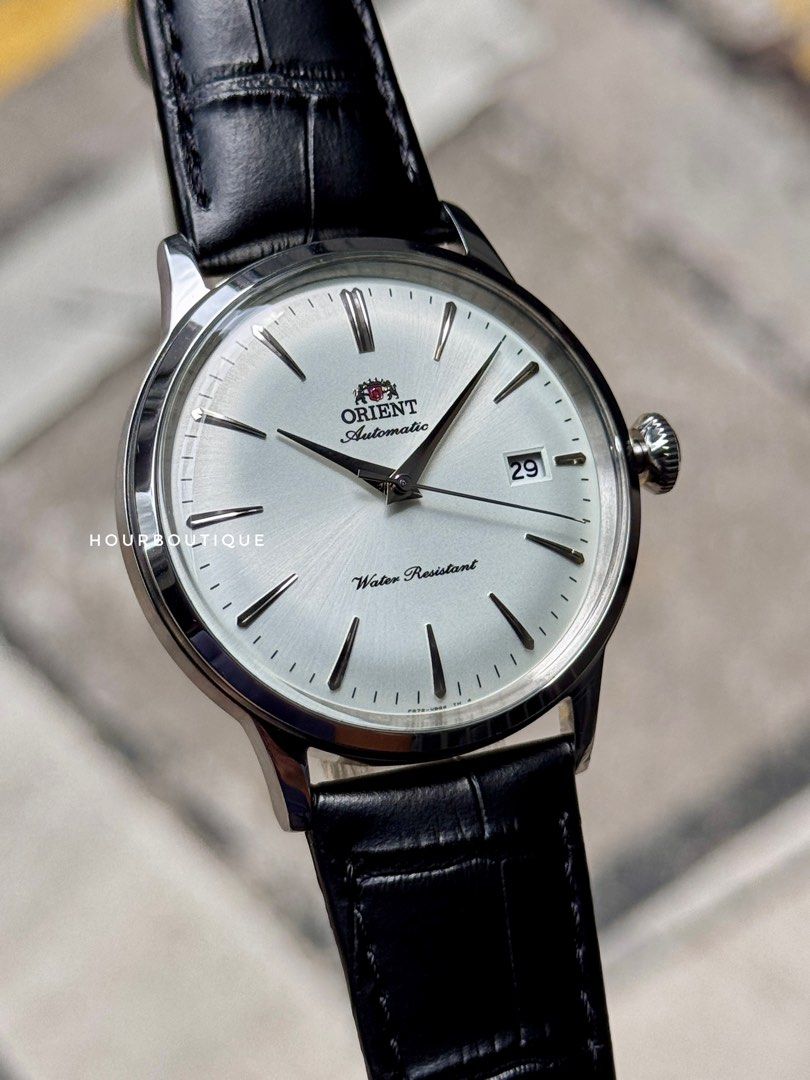 Brand New Orient 40mm Bambino White Dial Automatic Watch RA-AC0031S