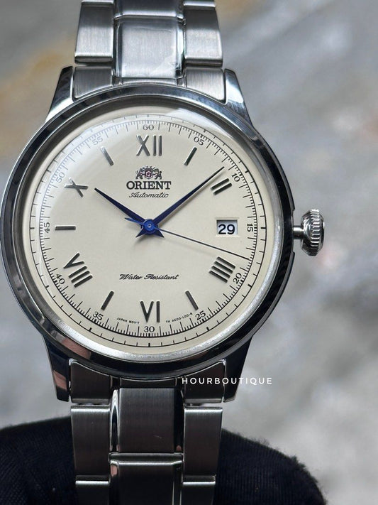 Brand New Orient Bambino Cream Dial Automatic Mens Dress Watch AC00009N