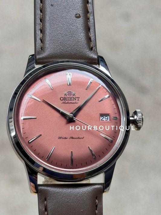 Brand New Orient Bambino Limited Edition Copper Coloured Dial Automatic Watch RA-AC0M15Y