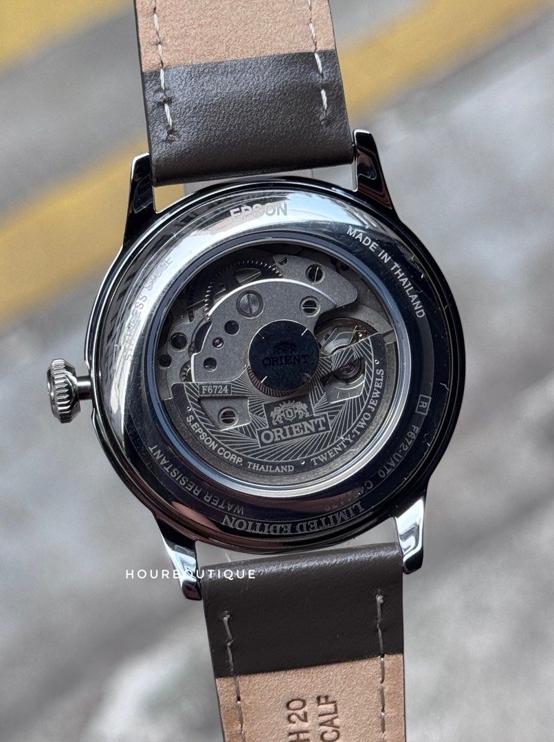 Brand New Orient Bambino Sky Blue 38mm Automatic Limited Edition RA-AC0M14L