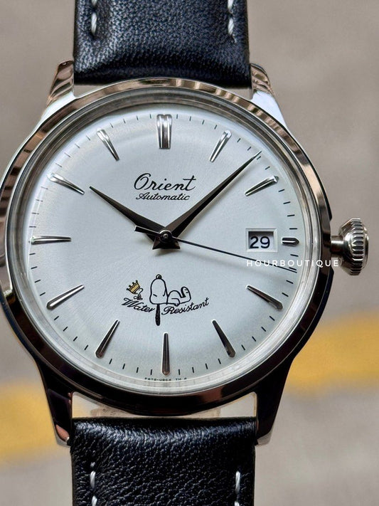 Brand New Orient Bambino X Snoopy Peanuts Edition Automatic Watch RA-AC0M16S