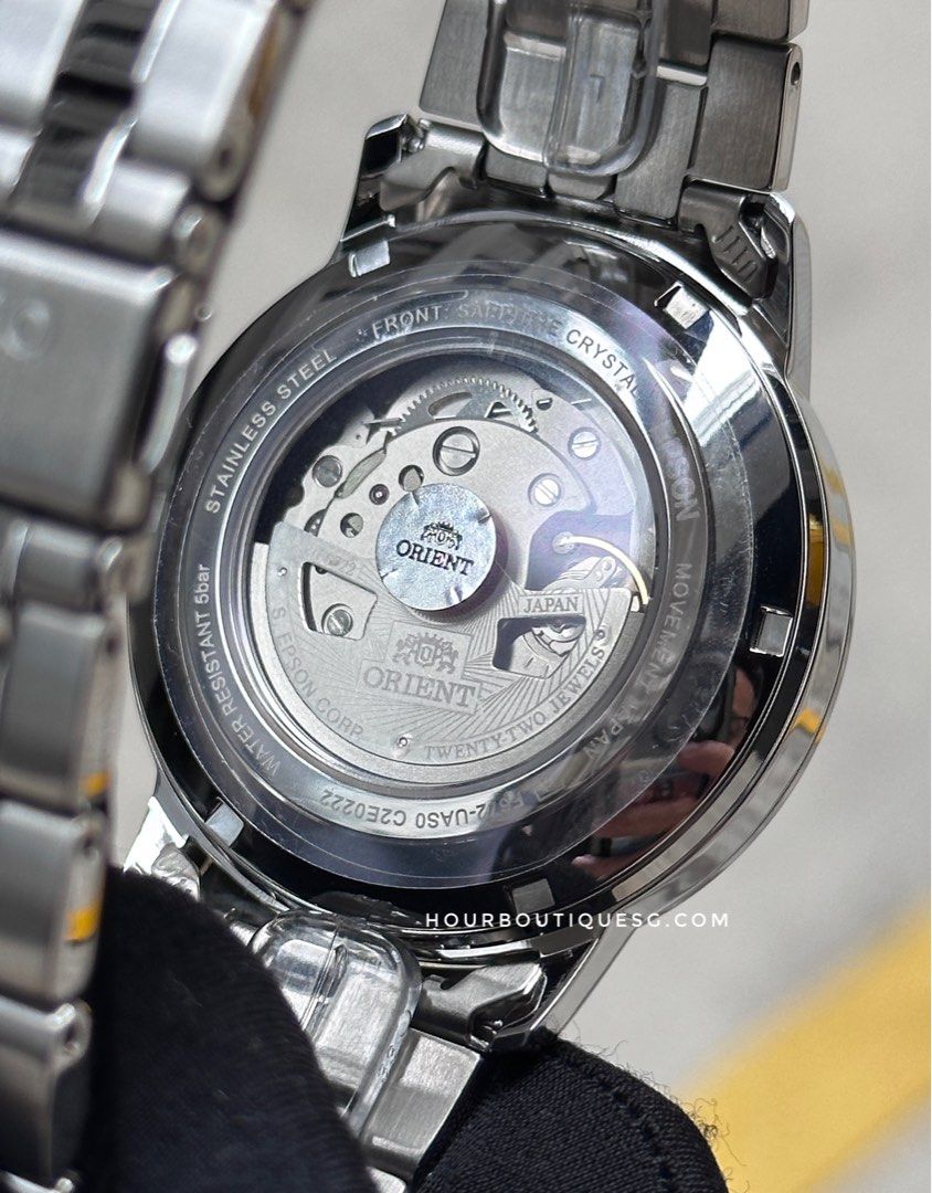 Brand New Orient Classics Blue Roman Dial Automatic Men’s Watch RA-AC0F09L