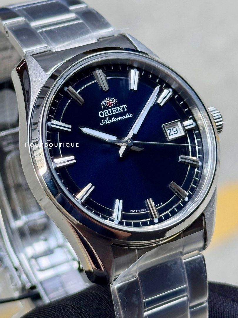 Brand New Orient Dark Blue Dial Automatic Watch RA-AC0R02L