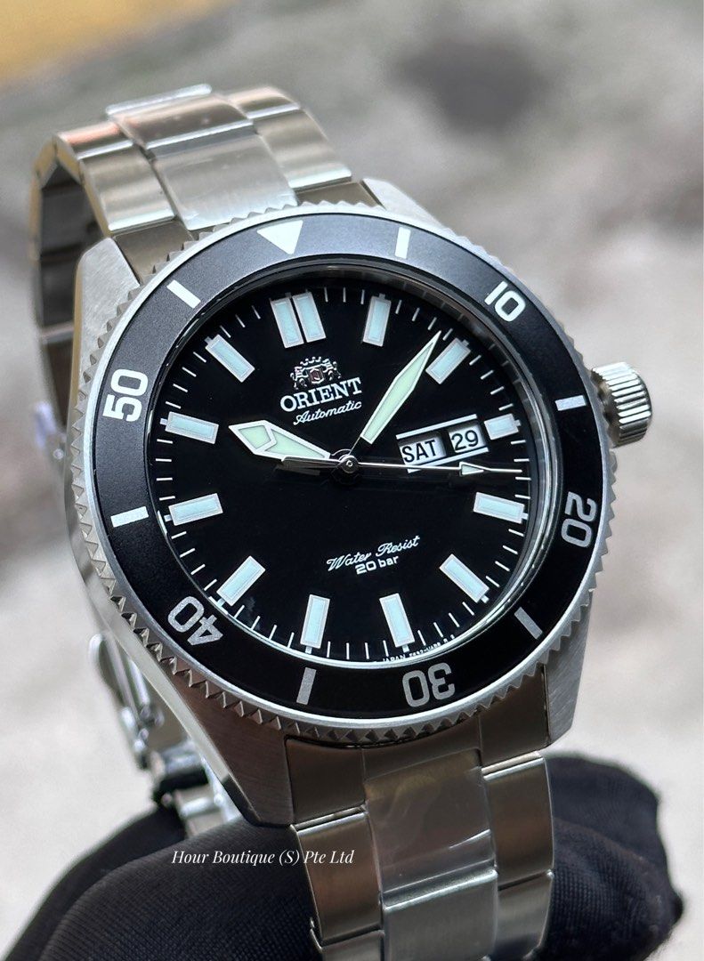 Brand New Orient Kano Black Dial Men's Automatic Divers Watch RA-AA0008B