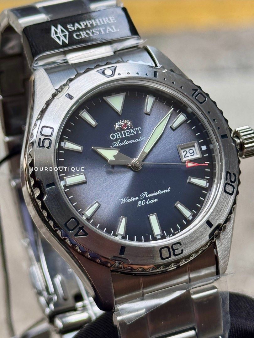 Brand New Orient Mako 40mm Blue Gradient Dial Automatic Divers Watch RA-AC0Q14L