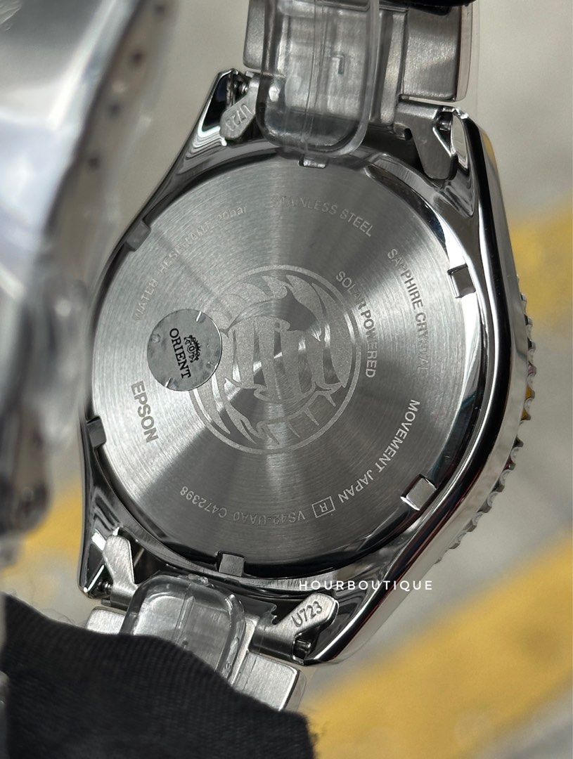 Brand New Orient Mako Sapphire Indigo Blue Solar Powered Divers Watch RA-WJ0002L