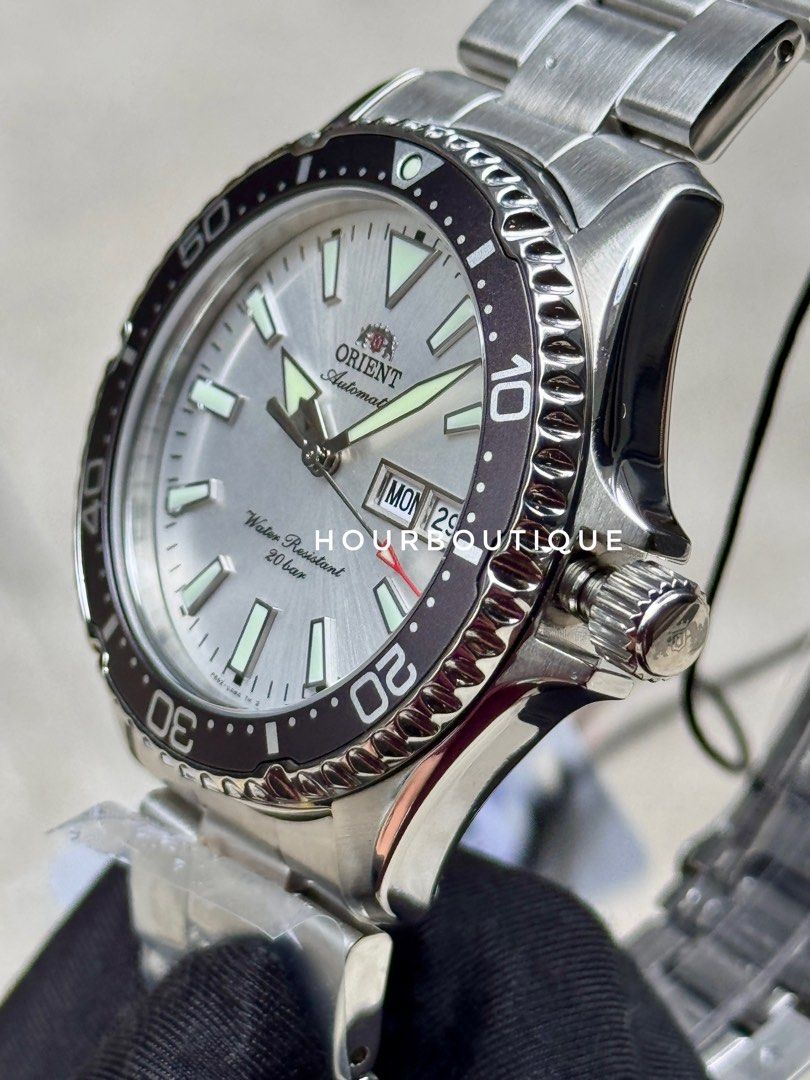 Brand New Orient Mako White Dial Automatic Divers Watch RA-AA0825S