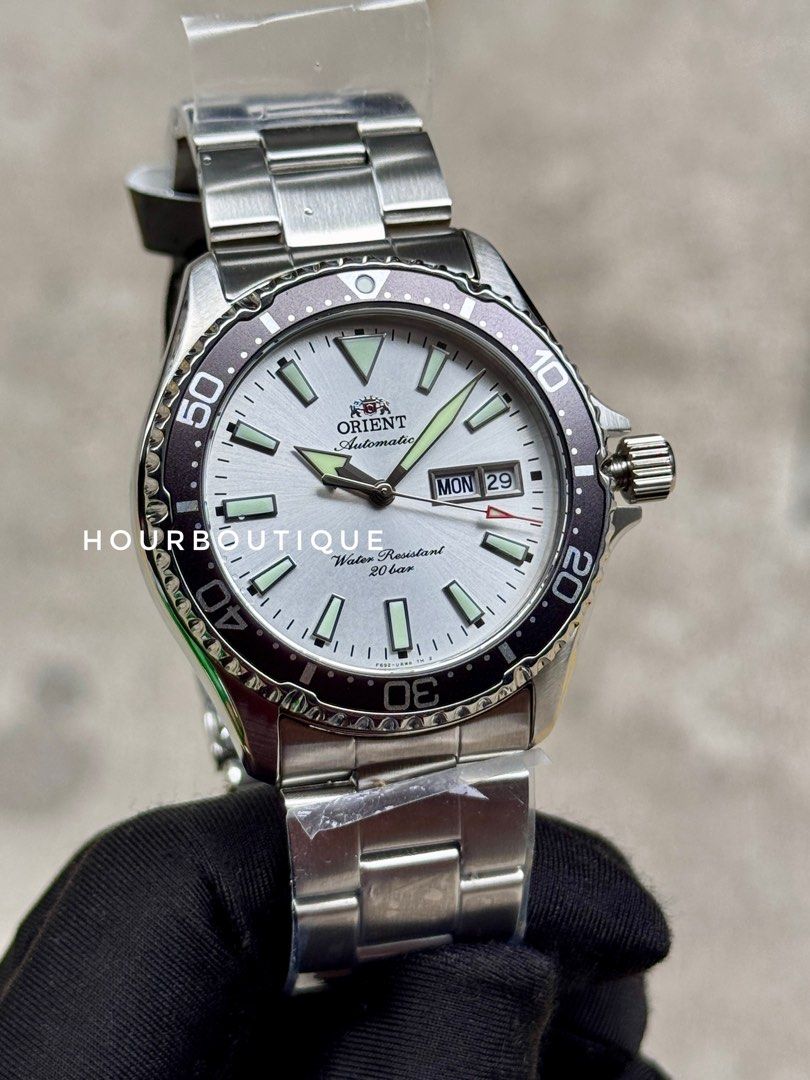 Brand New Orient Mako White Dial Automatic Divers Watch RA-AA0825S