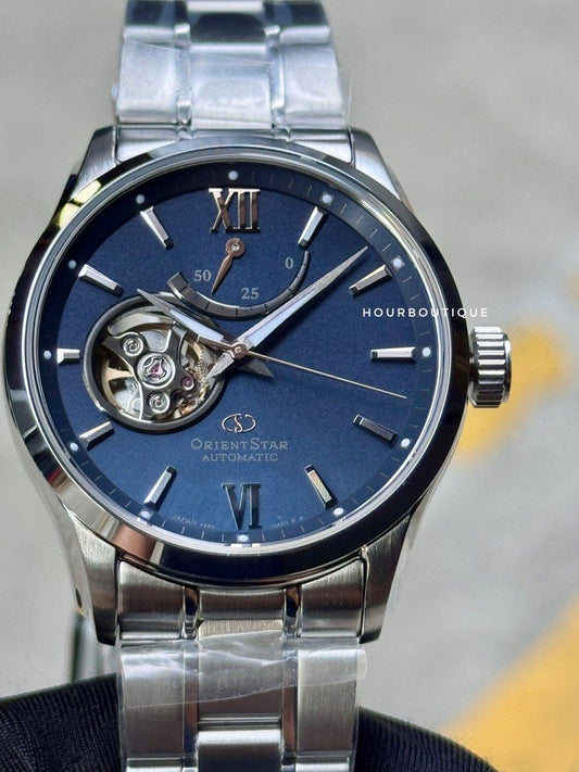 Brand New Orient Star 75th Anniversary MidNight Blue Dial Automatic Watch RE-AT0021T