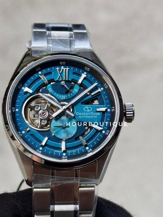 Brand New Orient Star 75th Anniversary Limited Rd Green Skeleton Automatic Watch RE-AV0140E