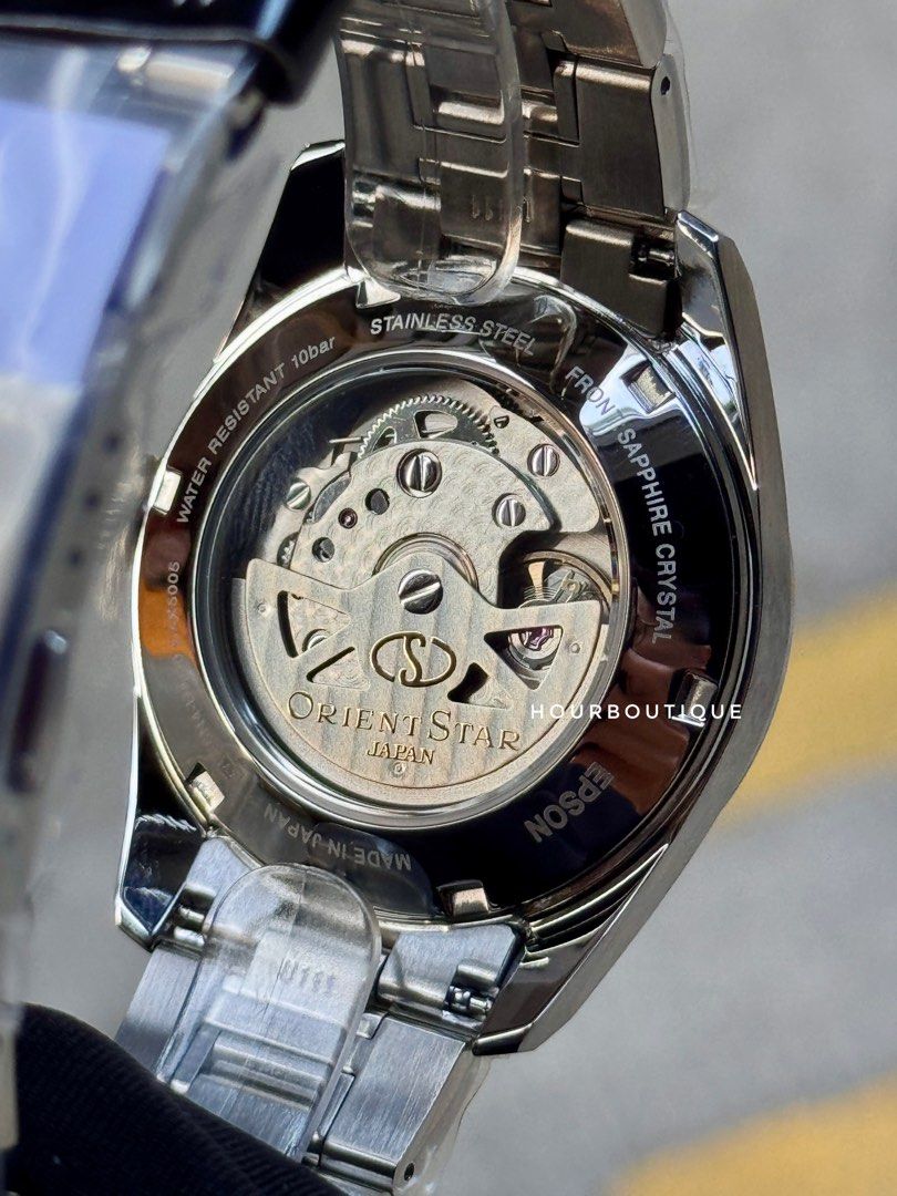 Brand New Orient Star Apricot Orange Dial Automatic Watch RE-AU0108G