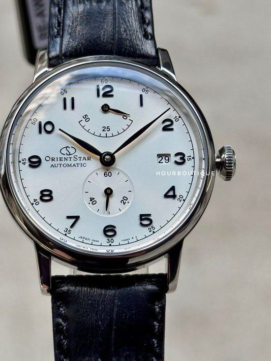 Brand New Orient Star Automatic White Dial Dress Watch RE-AW0004S