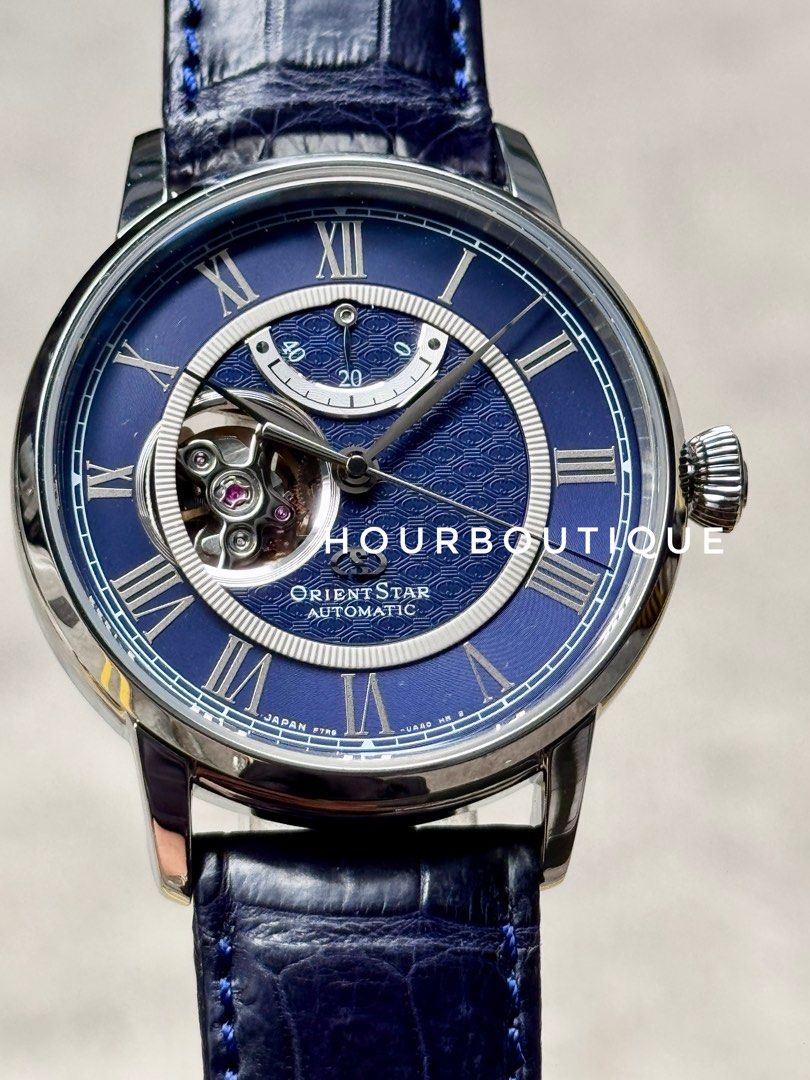 Brand New Orient Star Blue Dial Automatic Dress Watch RE-HH0002L