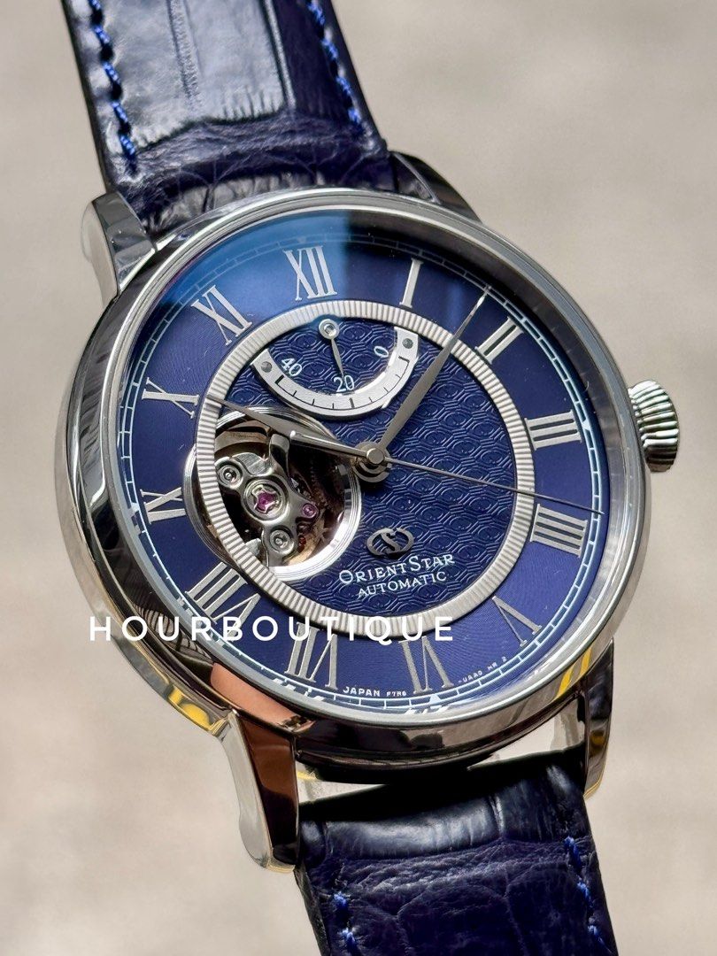 Brand New Orient Star Blue Dial Automatic Dress Watch RE-HH0002L