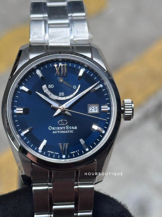 Brand New Orient Star Classic Blue Dial Mens Automatic Watch RE-AU0005L S$843
