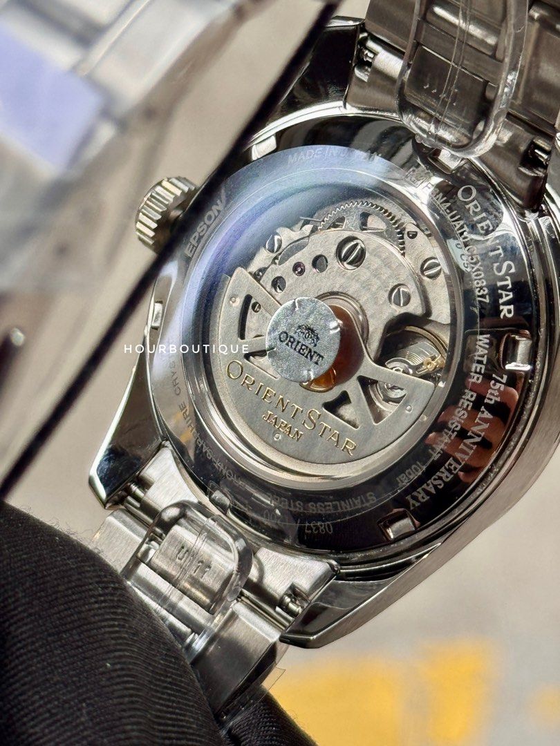 Brand New Orient Star Gradient Sand Blasted Turquoise Dial Automatic Watch RE-AU0114E