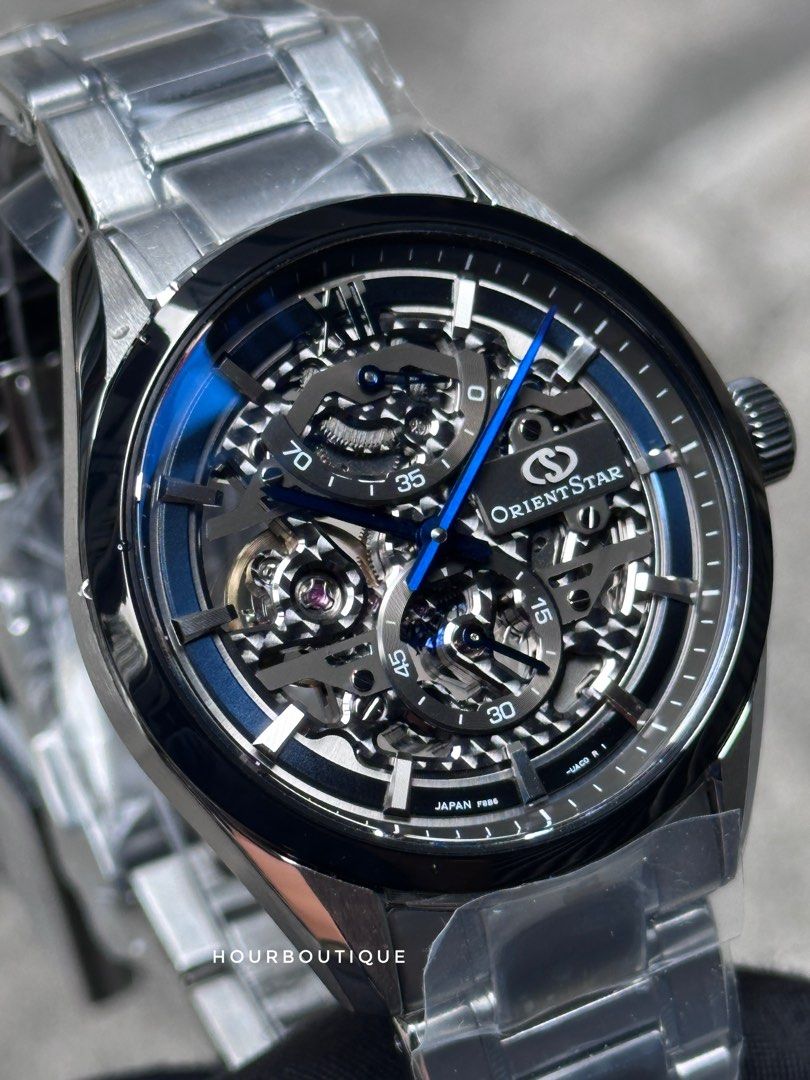Brand New Orient Star M34 Manual Winding Skeleton 100pc Limited Edition Watch RE-AZ0104L