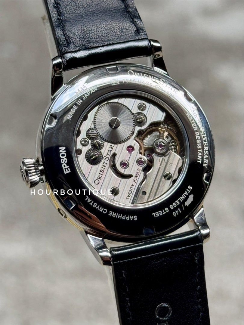 Brand New Orient Star M45 140pc Limited MoonPhase Manual Winding Watch RE-BW0008B