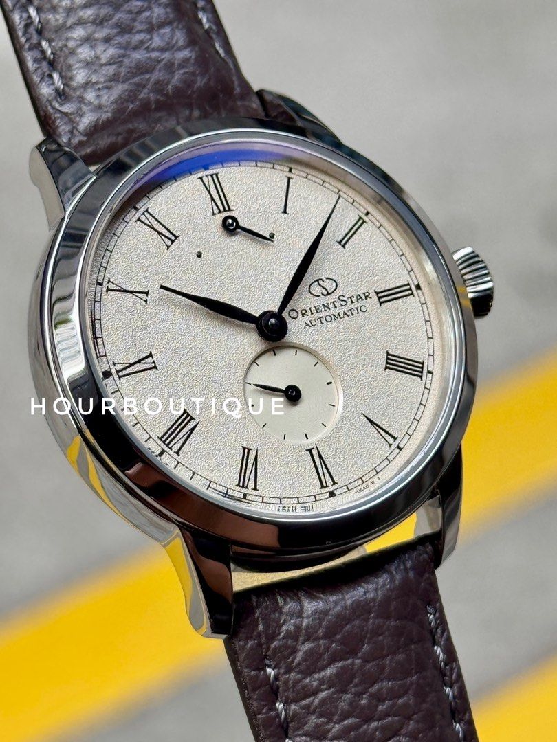 Brand New Orient Star M45 Small Seconds Cream Dial Automatic Watch RE-BS0002S