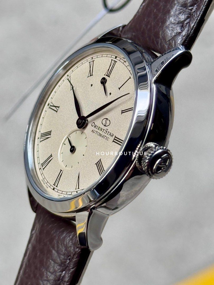 Brand New Orient Star M45 Small Seconds Cream Dial Automatic Watch RE-BS0002S