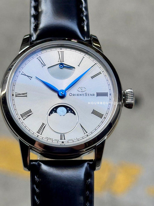 Brand New Orient Star M45 White Roman Dial Mechanical Manual Winding Watch RE-BW0004S