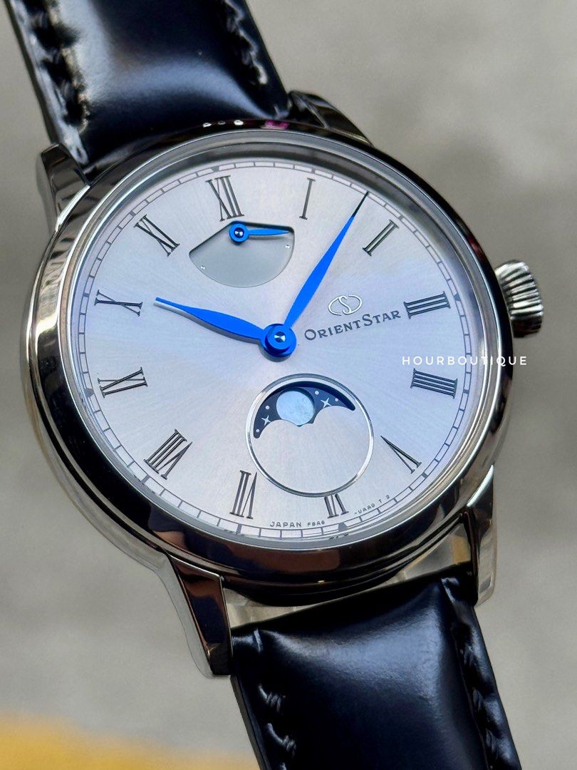 Brand New Orient Star M45 White Roman Dial Mechanical Manual Winding Watch RE-BW0004S