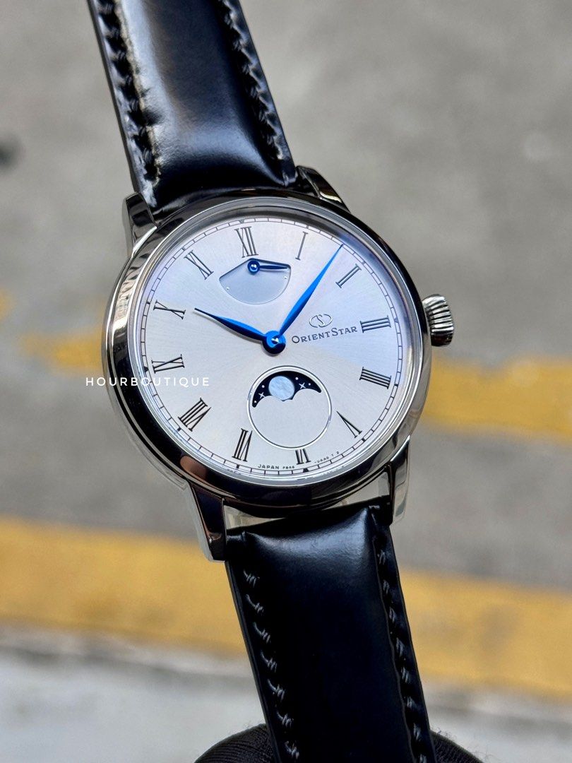 Brand New Orient Star M45 White Roman Dial Mechanical Manual Winding Watch RE-BW0004S