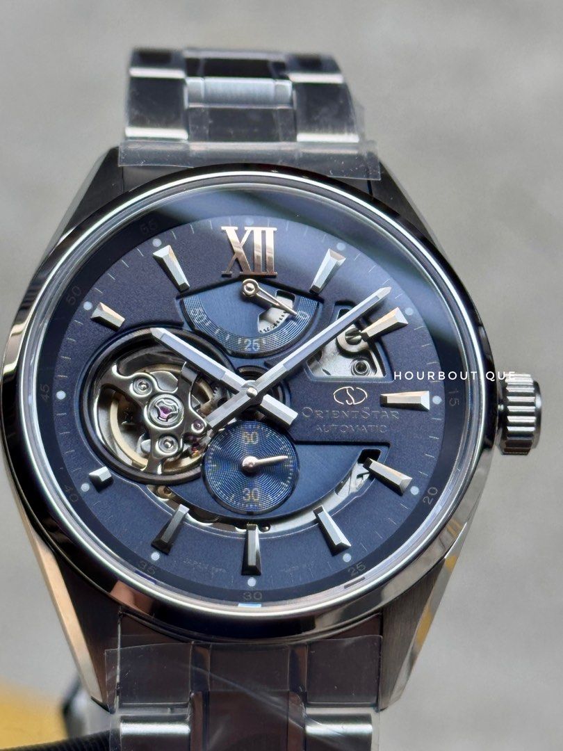 Brand New Orient Star Matt Blue Dial Automatic Limited Edition Watch RE-AV0132L