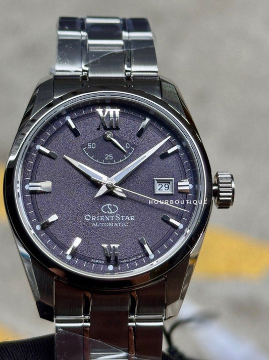 Brand New Orient Star Sand Blasted Black Dial Automatic Watch RE-AU0112V