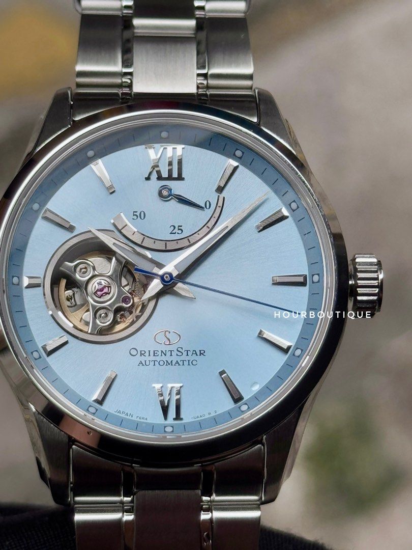 Brand New Orient Star Sky Blue Dial Limited Edition Automatic Watch RA-AT0019L