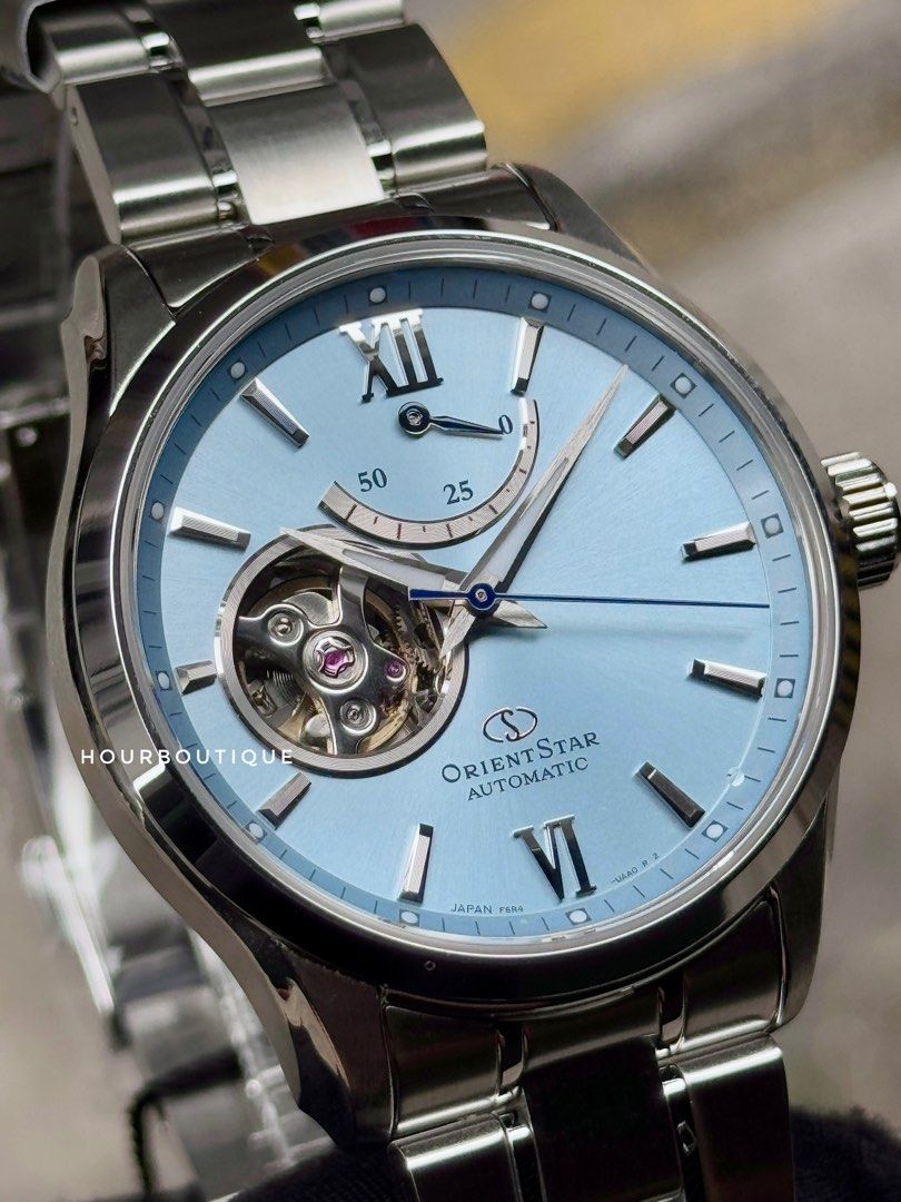 Brand New Orient Star Sky Blue Dial Limited Edition Automatic Watch RA-AT0019L