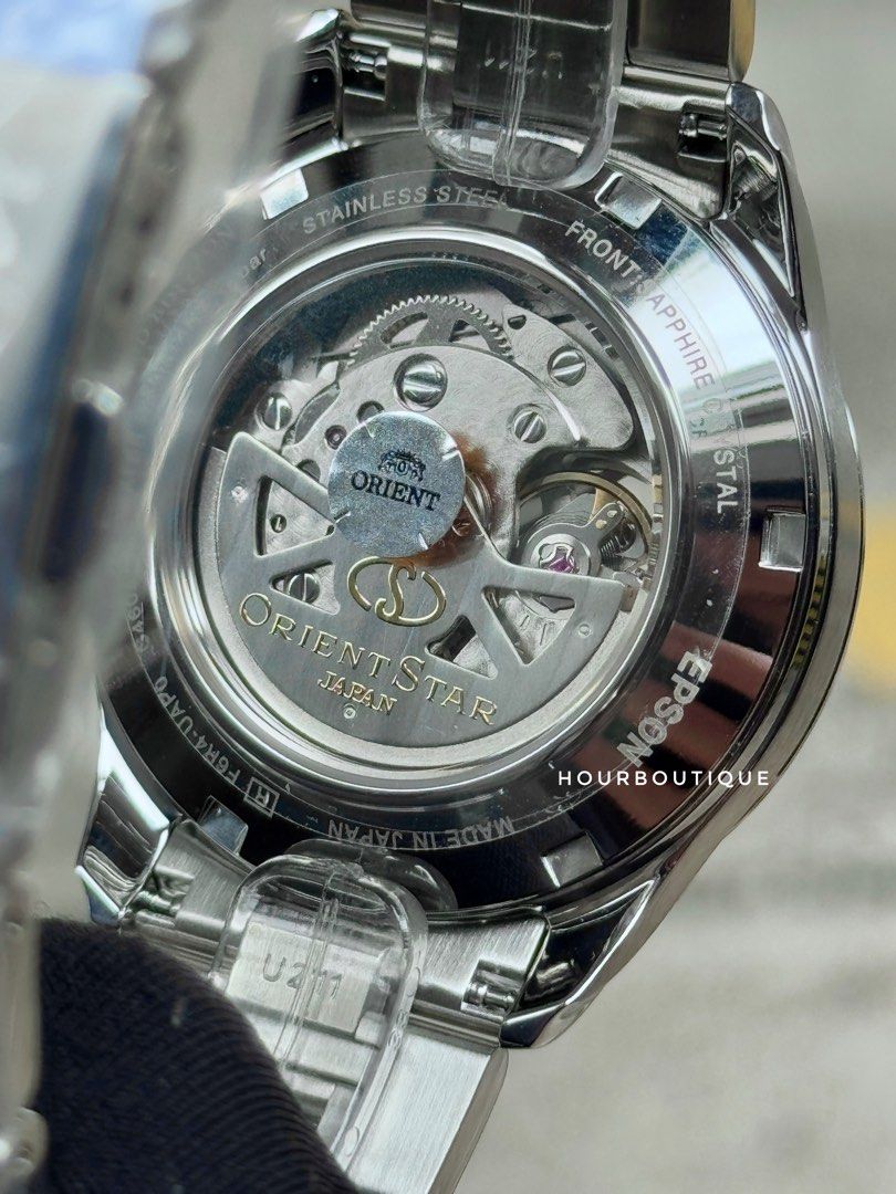 Brand New Orient Star Sky Blue Dial Limited Edition Automatic Watch RA-AT0019L