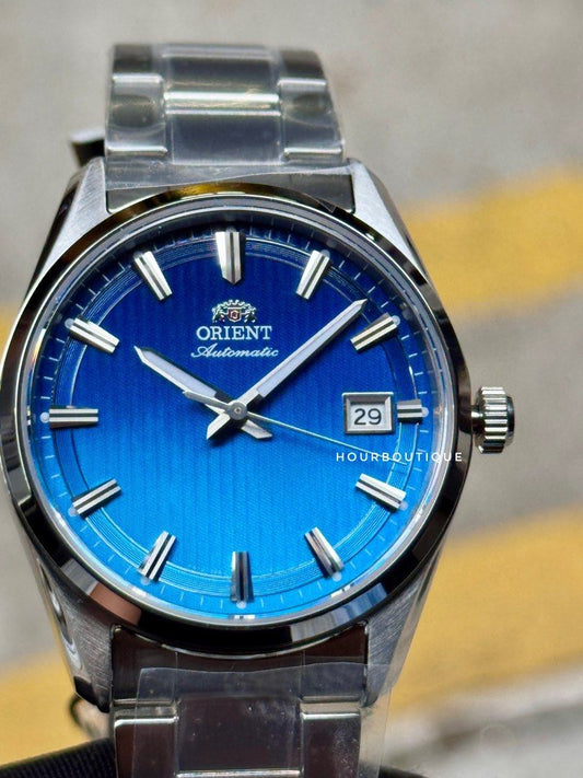 Brand New Orient Stretto Automatic Watch - Limited Edition Gradient Blue Dial RA-AC0R09L