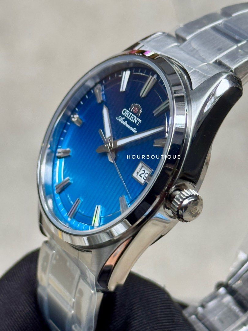 Brand New Orient Stretto Automatic Watch - Limited Edition Gradient Blue Dial RA-AC0R09L