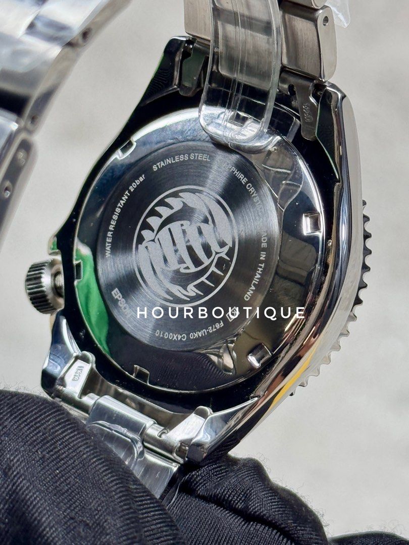 Brand New Orient Triton Green Dial Automatic Divers Watch RN-AC0K02E