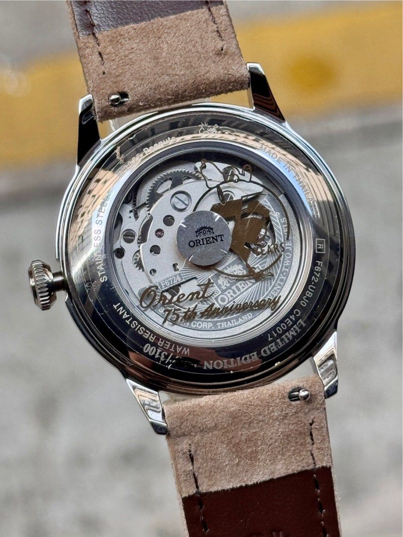 Brand New Orient X Peanuts Snoopy Limited Edition Bambino Automatic Watch RA-AC0M17G